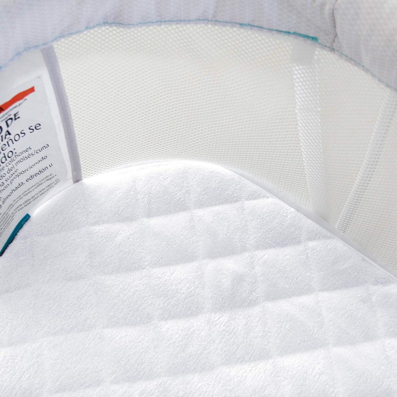 Biloban Bassinet Mattress Pad Cover Compatible with 4moms Mamaroo Sleep Bassinet, 2 Pack, Waterproof Quilted Ultra Soft Surface, Breathable and Easy Care - Image 3